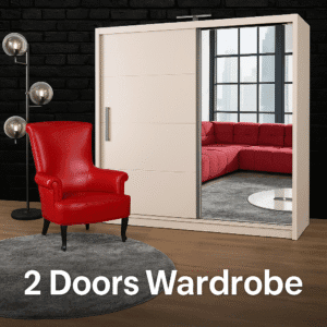 2 doors wardrobe