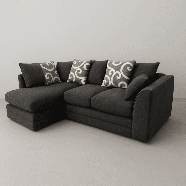 barcelona single arm corner sofa
