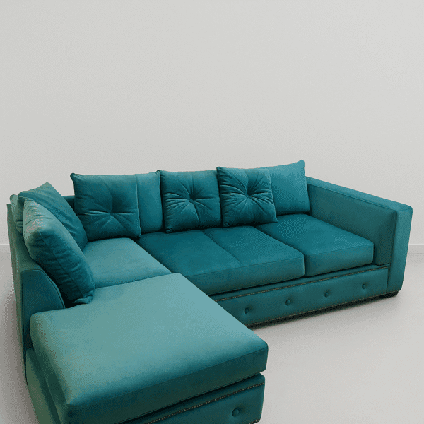 plus single arm corner sofa
