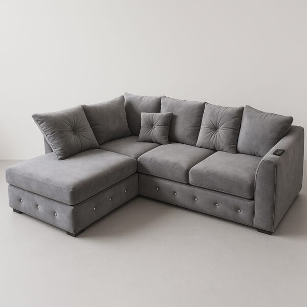 plus single arm corner sofa