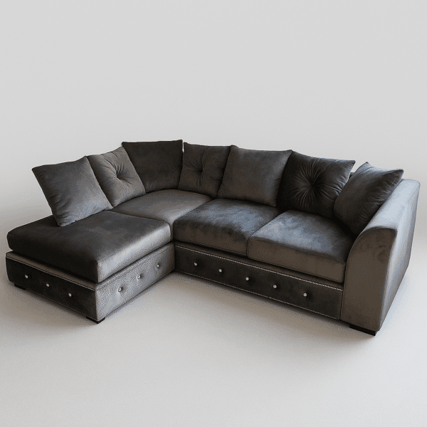 plus single arm corner sofa