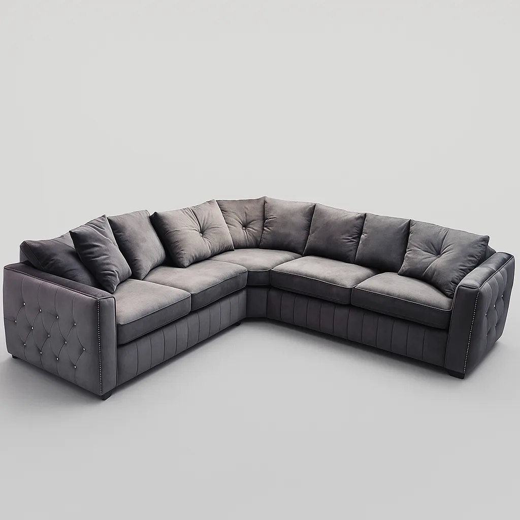 diamante corner sofa