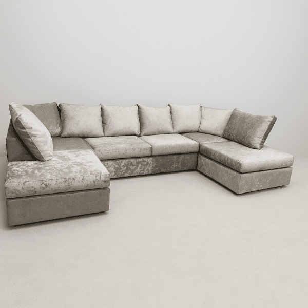 u shape sofa