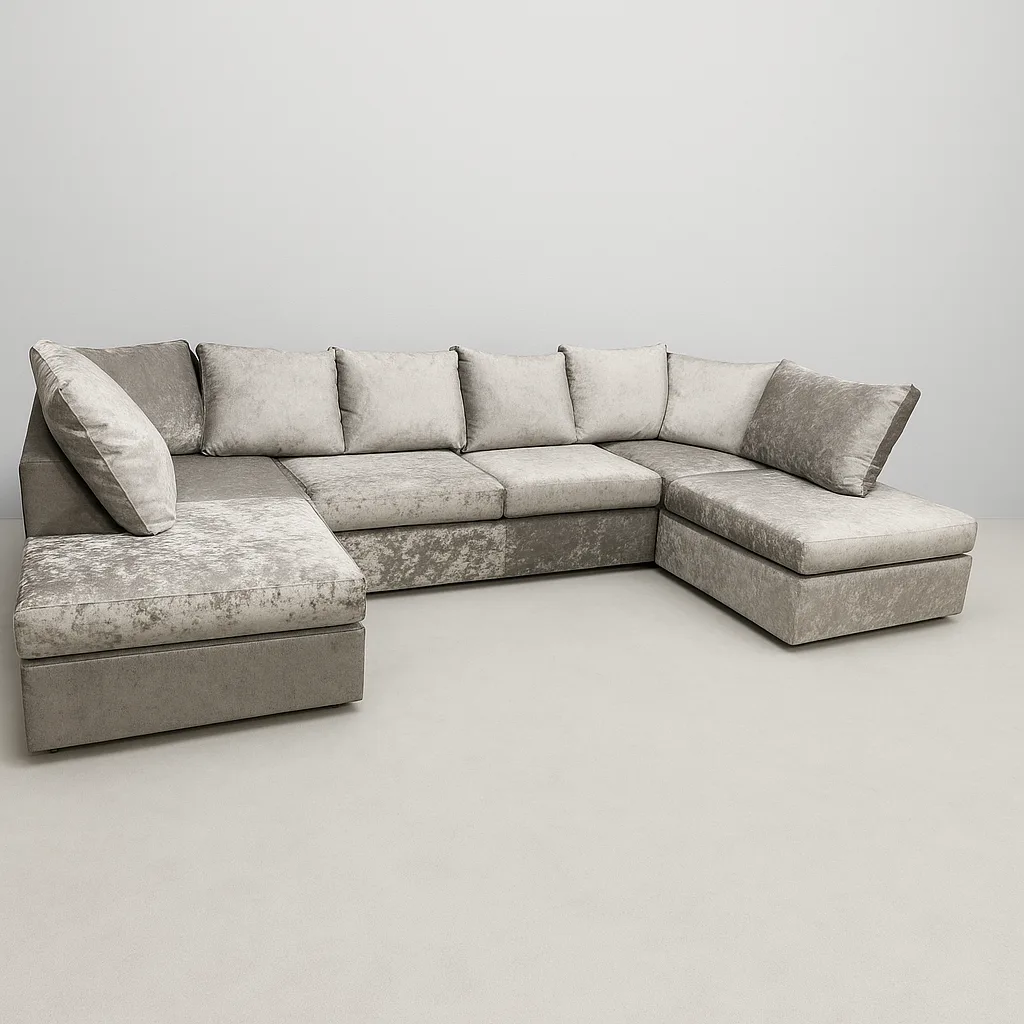 u shape sofa
