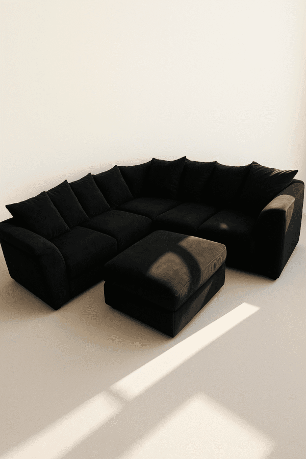 kensington dual arm corner sofa