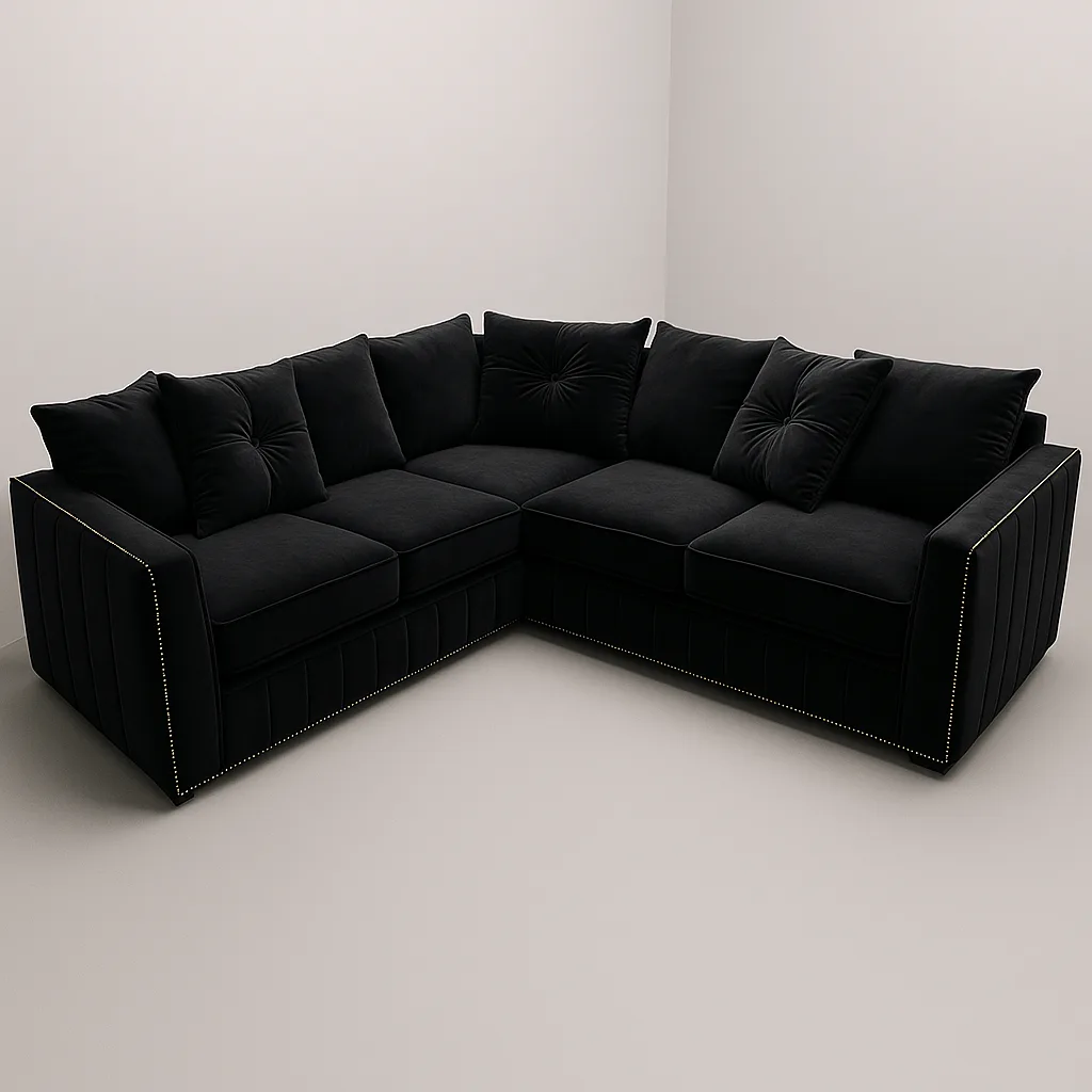 maya dual arm corner sofa