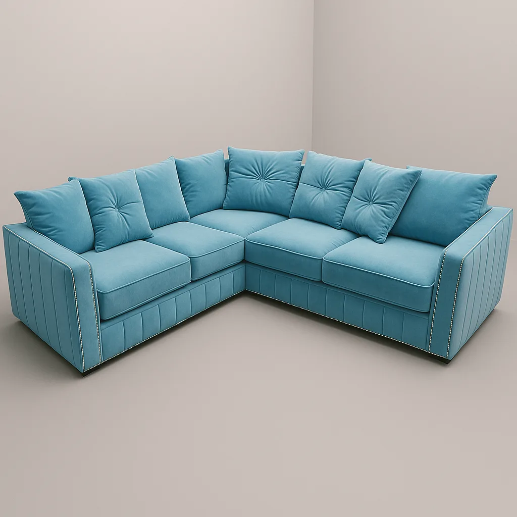maya dual arm corner sofa