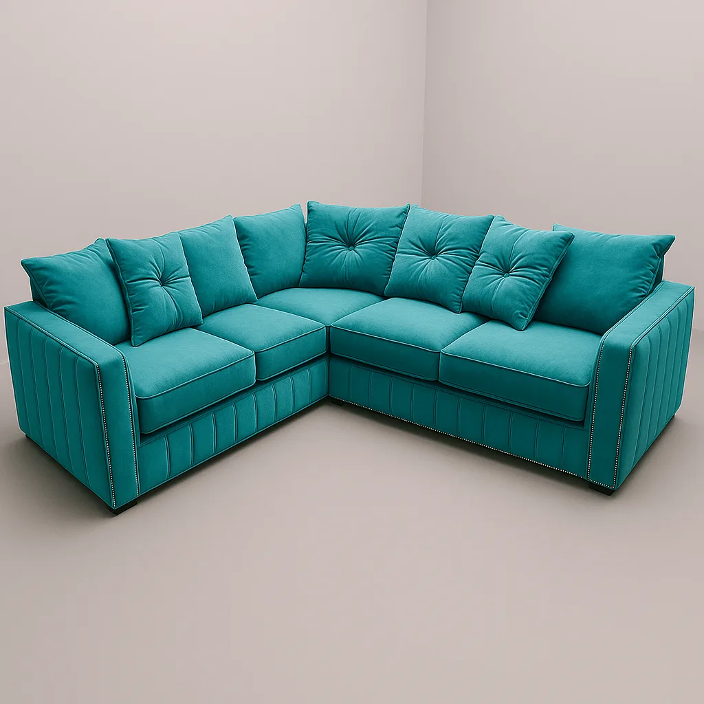 maya dual arm corner sofa