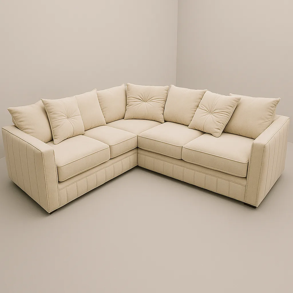 maya dual arm corner sofa