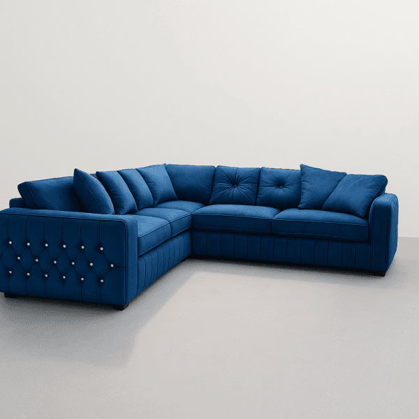 diamante corner sofa