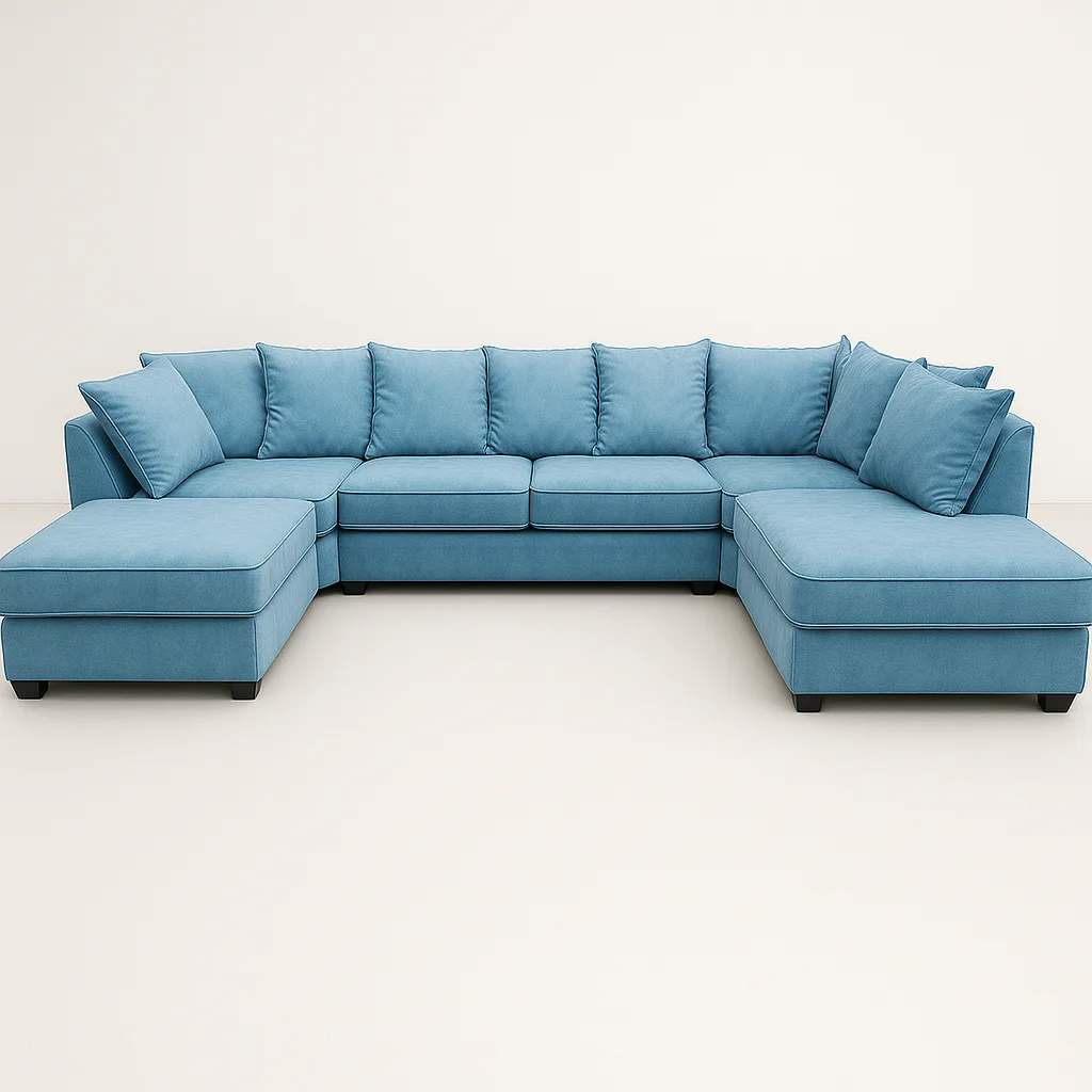 u shape sofa