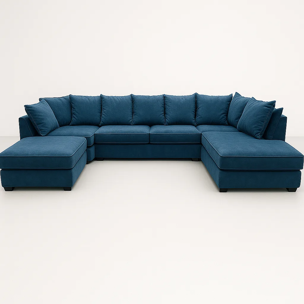 u shape sofa