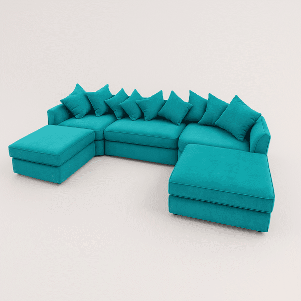 u shape sofa