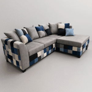 darbari single arm corner sofa