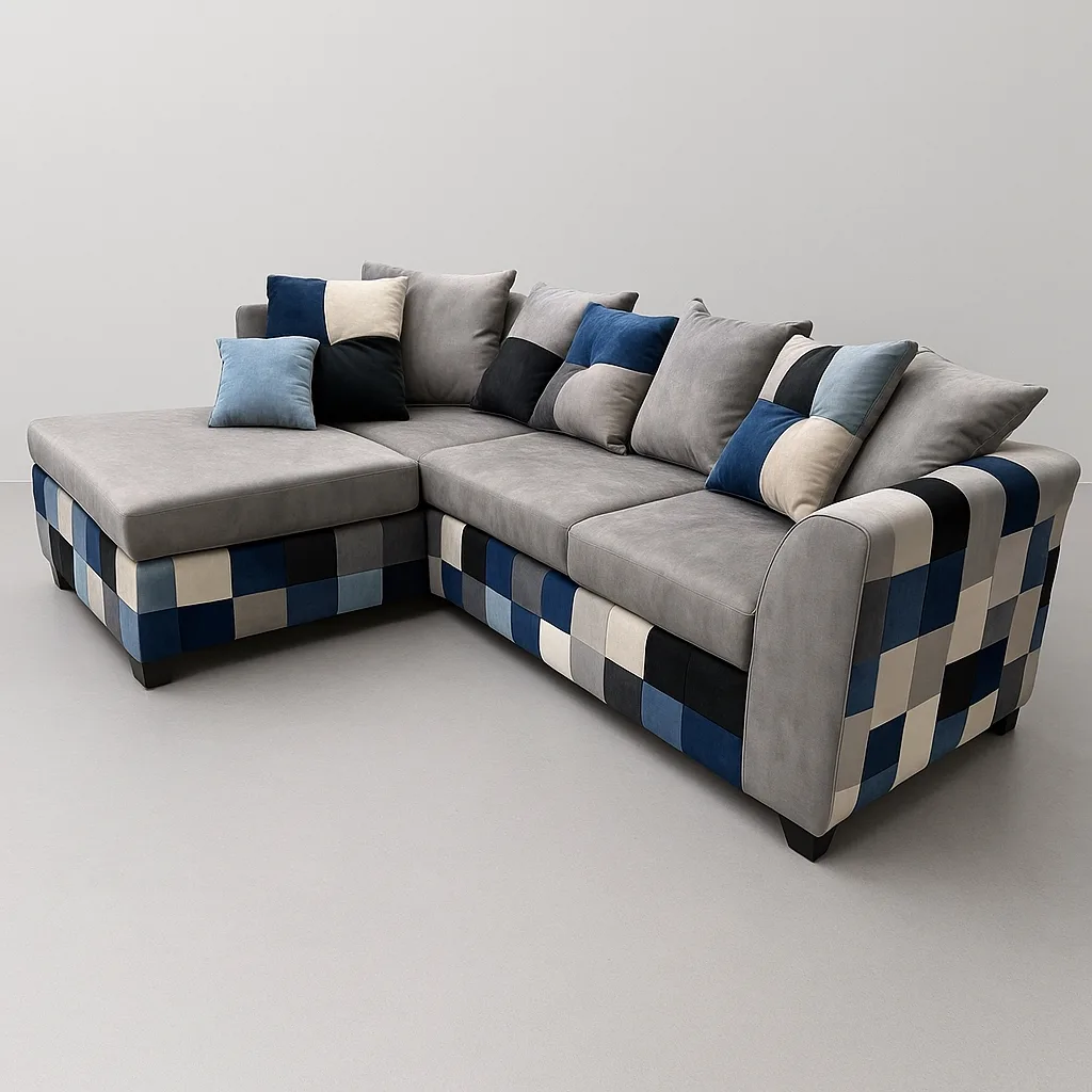 darbari single arm corner sofa