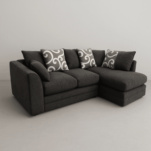 barcelona single arm corner sofa