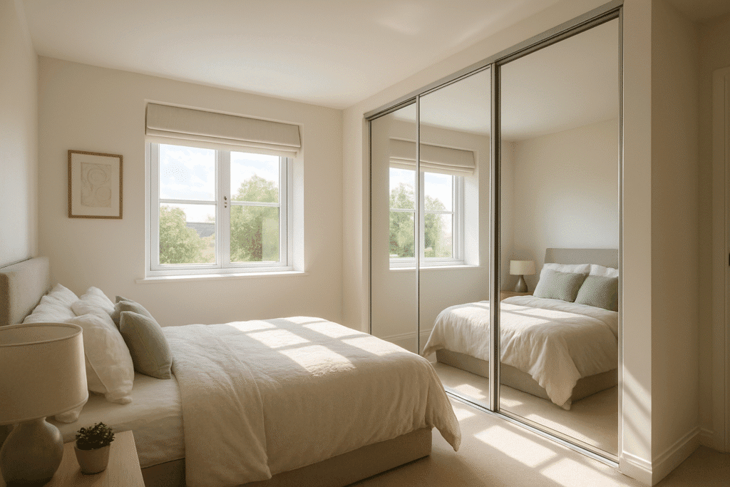 mirror wardrobe