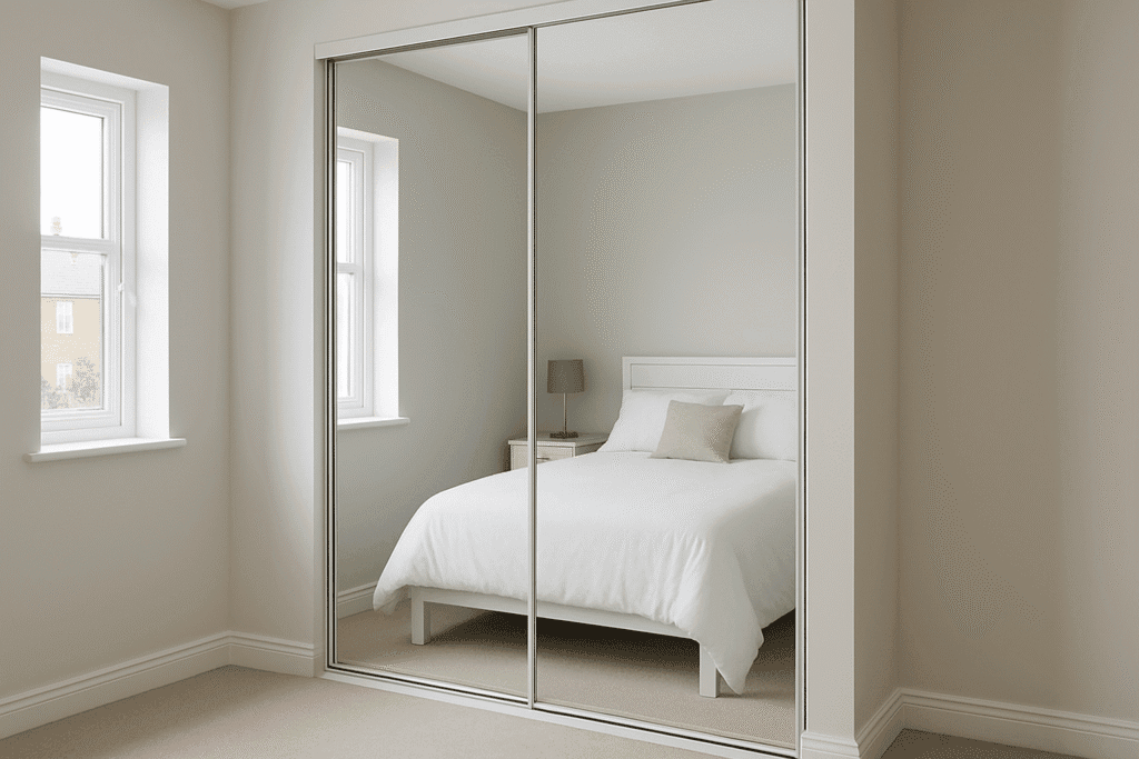 Mirror wardrobe